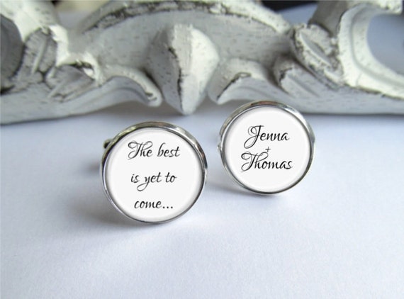 Groom Cufflinks Personalized Groom Gift Wedding Keepsake Groom Cufflinks Personalized Groom Gift Wedding Keepsake
