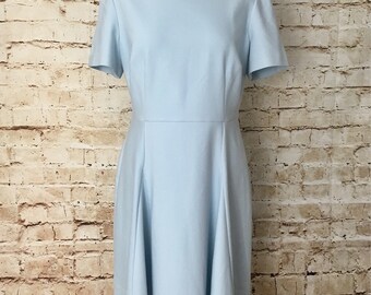 Baby blue vintage style dress