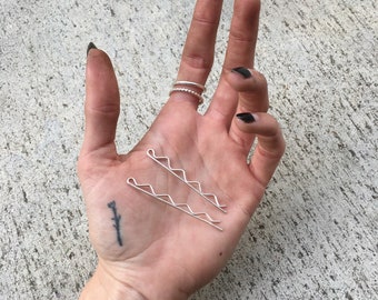 Sterling Silver Bobby Pins