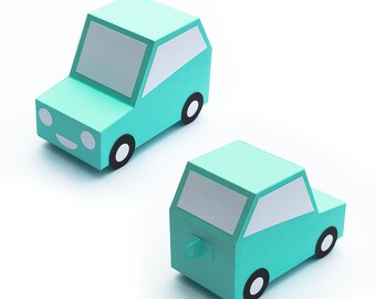 how to make a paper car