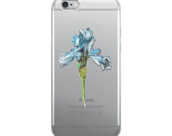 Blue Iris iPhone Case