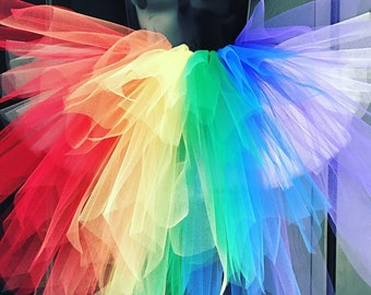 Licorne tutu - tutu arc en ciel - tutu lumineux - tutu enfant - adulte tutu - tutu fluo - gâteau smash tutu - tutu d’anniversaire - Licorne queue