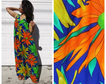 Daisy Psychedelic Maxi Dress