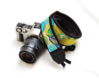 Ready to ship - DSLR camera strap - Seaweed