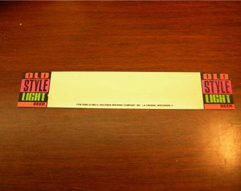 1990 G Heileman Old Style Light Beer Marketing Promo