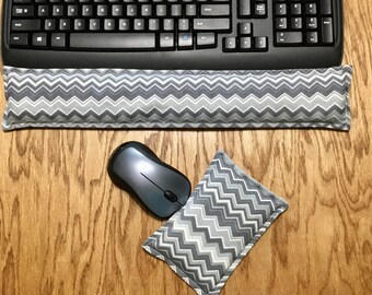 Computer Keyboard Wrist Rest, Mouse Rest, Keyboard Wrist Pillow, Wrist Support, Tech Accessory, Computer Accessory, Gift for Her,