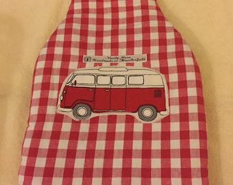 Campervan Hot Water Bottle Cover, hot water bottle cover, hottie cover, hot water bottle cosy, campervan gifts,