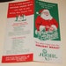 A Merry CHRISTMAS to All ... " See What I Have Here For Holiday Meals! " ... Vintage Holiday Foldout from Adohr Milk