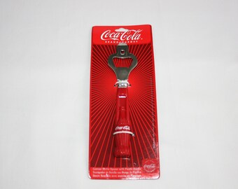 Vintage Coca Cola Bottle Opener by Gibson Overseas Inc. - Coke Collectibles Memorabilia Ephemera Can Opener