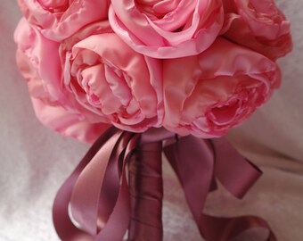 Peony bouquet, bridal bouquet