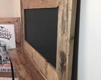 XL Distressed Wood Chalkboard