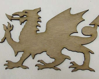 Dragon Wood Cut Out - Laser Cut