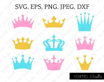 Free Free Svg Princess Crown And Wand 871 SVG PNG EPS DXF File