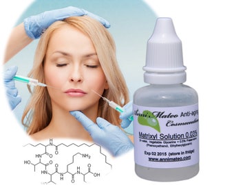 100% Palmitoyl pentapeptide-4 (Matrixyl) peptide - ADD to ANY Cream - DIY Anti-aging Wrinkle Collagen building