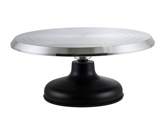 Revolving Cake Decorating Stand Rotating Cake Stand Rotating Pie Stand Revolving Display Stand Winco Cake Stand CKSR-12