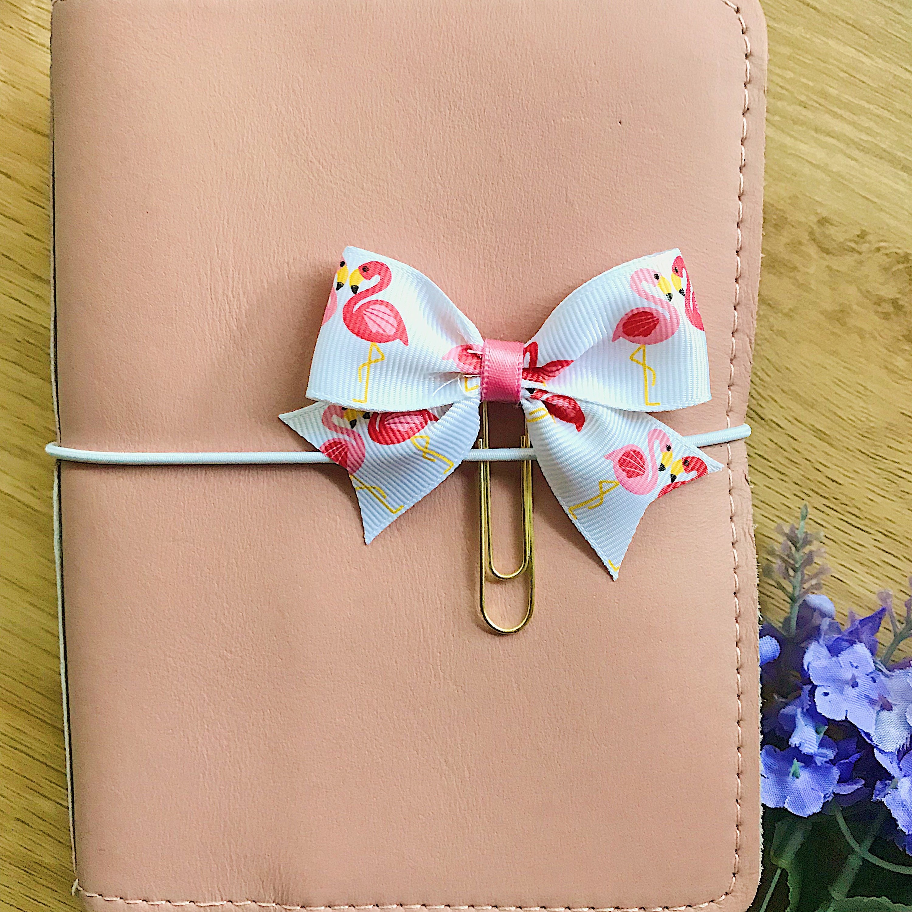 Pink Flamingo Planner Clips or Bookmarks Planner Accessories