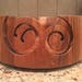 Extra Large Teak Wooden Yarn Bow - 13.5 inches in diameter x 5.25 inches in height - Very Good Vintage Condition
