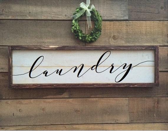Laundry sign vintage Home Decor Laundry sign vintage Home Decor
