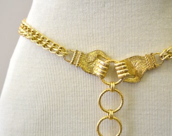 1960s Hands Chain Link Belt