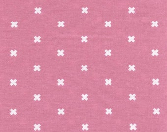 XOXO in Lilac, Cotton+Steel Basics, Rashida Coleman Hale, RJR Fabrics, 100% Cotton Fabric, 5001-010