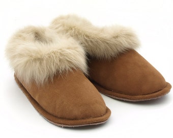 Portuguese Sheepskin slippers, Pantufas Serra da Estrela