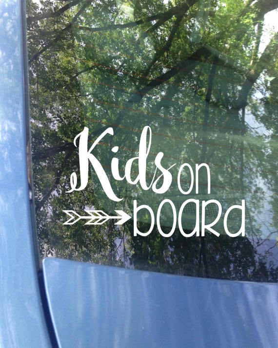 Download Kids on board Window Decal Car Decal New Baby Baby
