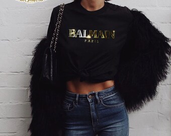 Inspired Shirt, Paris Shirt, Paris gift, Inspired Shirt Golden logo, Unisex t-shirt, Gift for the, Gift for her, Unisex shirt