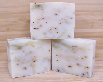 Peppermint Tea Tree Soap All Natural Peppermint Tea Tree Cold Processed Soap Organic and Vegan Soap