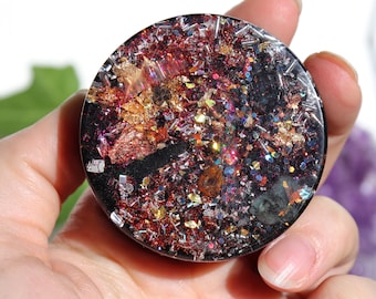 Orgonite® - Handmade - Orgone Generator® - EMF Protection - Cleansing - Orgone Energy - Crystals - Gift - Love - HoodXHippie