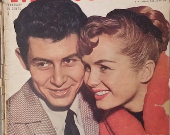 Movieland - Feb 1956 - Mr and Mrs Eddie Fisher