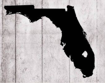 Florida Flag Vinyl Decal – 2-Pack Bumper Sticker For Car Truck Van Laptop