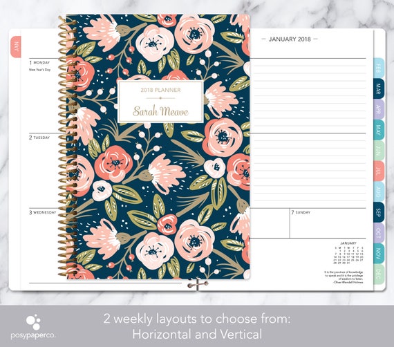 custom student planner