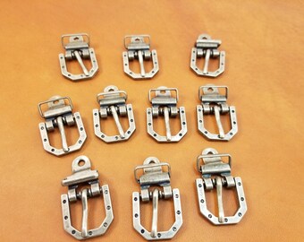 Small Buckle / Small Buckles / Antique Finish Buckles / Bracelet Buckles / Pack of 10 Buckles