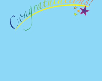 Congratulations Greeting Card