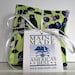 Maine Balsam Fir Sachet set of 24 Asstd Blueberry Fabric