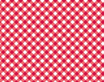 Patriotic Picnic Gingham Red