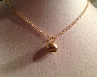 Bell Necklace - Jingle Bell Necklace - Gold Jewelry - Pendant Jewellery - Fashion - Style