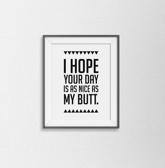funny black and white typography print minimalist quote