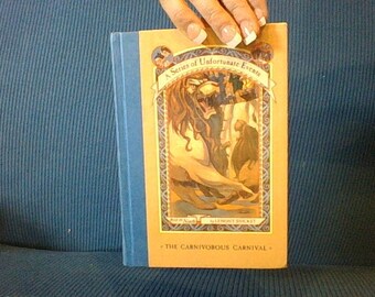 Series of Unfortuante Events #9 -Gift Present Box, Handmade Diversion Safe Book