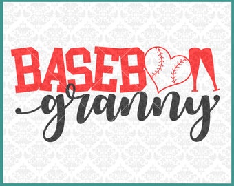 Download Baseball aunt svg | Etsy