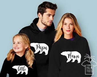 Family outfits family matching outfits family outfit family matching hoodies family matching sweaters family hoodies mama bear papa bear