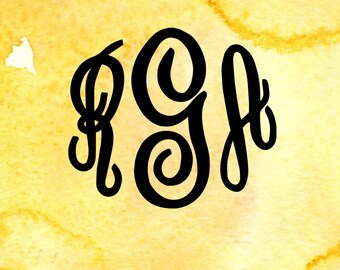 Master Circle Monogram Font SVG files, cutting, Fancy Alphabet in svg and pdf for Cricut, Silhouette, instant download font files,svg font