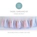 DIY Tassel Garland Kit | Made Me Blush