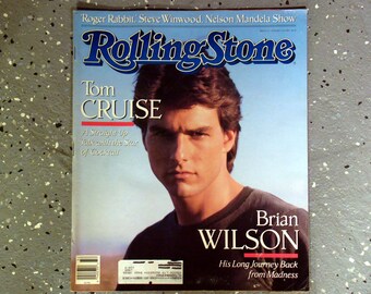 Tom Cruise - Rolling Stone Magazine Issue# 532 - 1988
