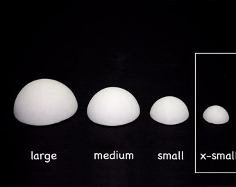 X-Small Mini Molds Warm Glass Fusing Supply Kiln Forming Mold Ceramic Bisque Positionable Reusable