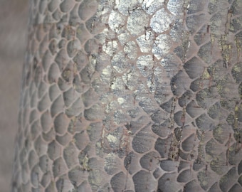 GOLDEN SALMON Print Cork fabric (U.S.A Supplier) - Made in Portugal - Vegan - Sustainable - Leather Alternative - PETA approved