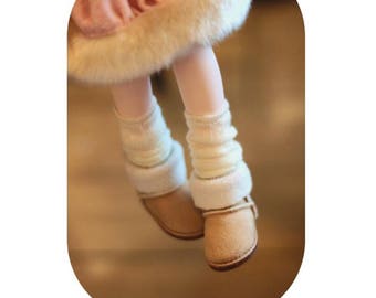 MSD/YOSD Doll Shoes for 1/4 1/6 BJD Doll,Fashion Snow Boots for Dolls,Lovely Puppet Boots Sneakers for Dolls,Footwear for Dolls 5 Colors