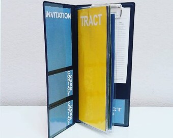 JW MINI Ministry Organizer-JW Tract Holder-jw Meeting Invitation Holder-Field Service-Pioneer gift-Publisher gift-jw-Field Service Organizer