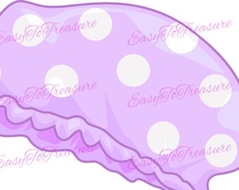 Digital Download Clipart – Shower Cap JPEG and PNG files