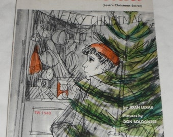 Vintage The Christmas Secret by Joan Lexau Vintage Scholastic Book